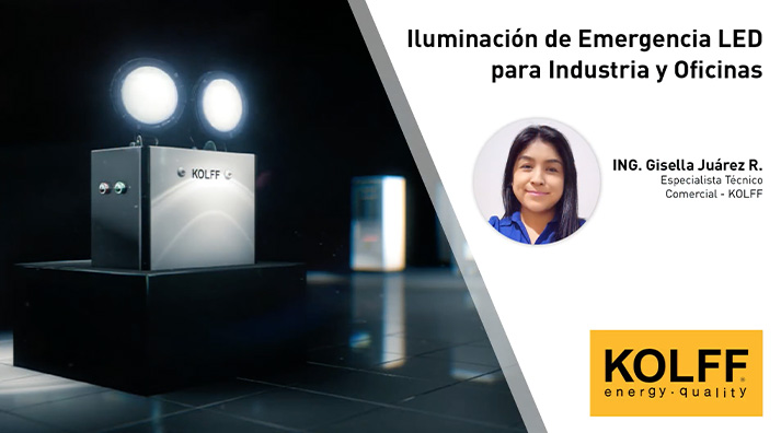 ILUMINACIÓN DE EMERGENCIA LED PARA INDUSTRIA Y OFICINAS